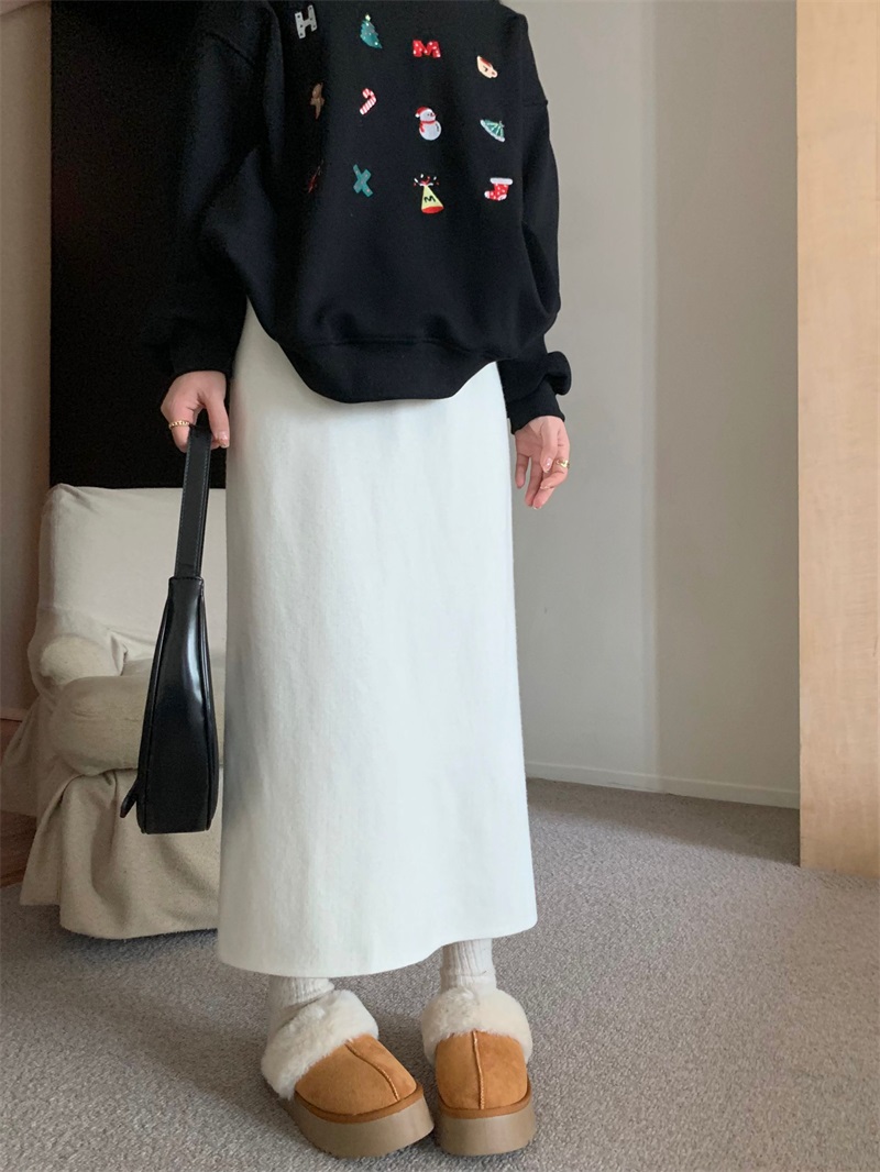 ニットIラインロングスカート | 詳細画像4