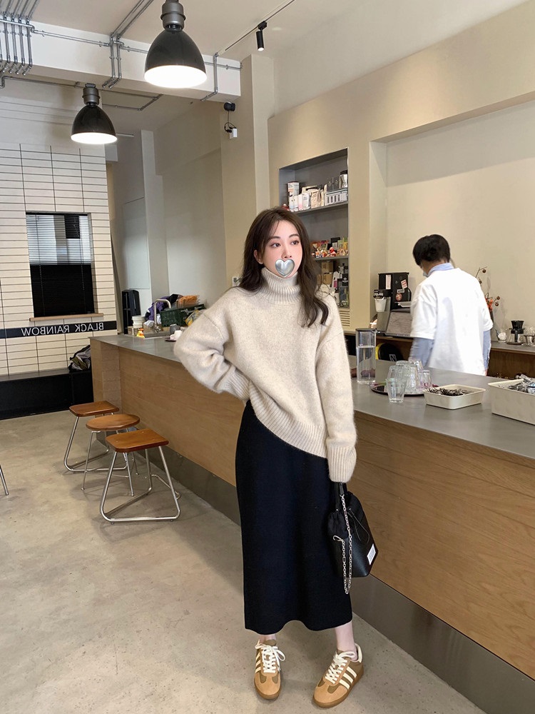 ニットIラインロングスカート | 詳細画像5