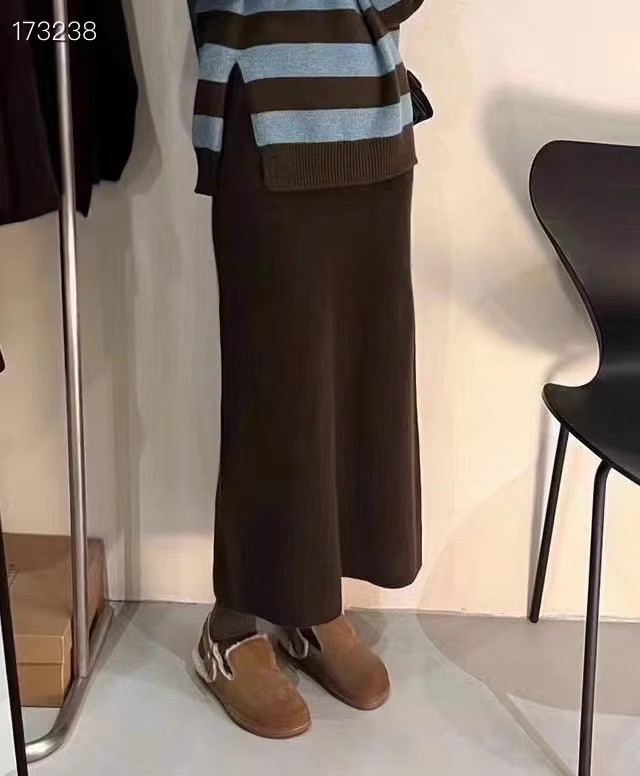 ニットIラインロングスカート | 詳細画像8
