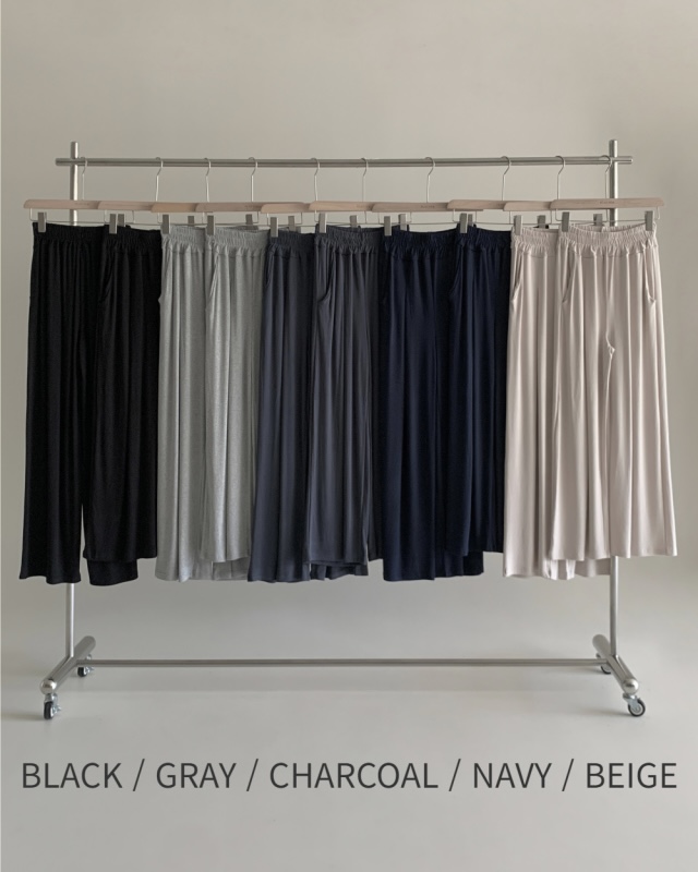 ワンタックウエストゴムワイドパンツ | 詳細画像4