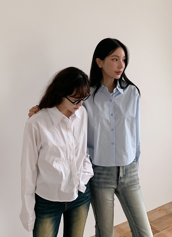 定価13620 オフショルダー　クロップドシャツ セミクロップドシャツ | レディースファッション通販 - DHOLIC