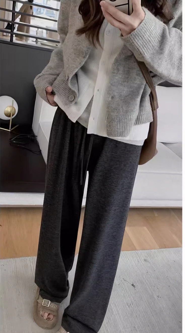 イージードロストワイドリブパンツ | 詳細画像3