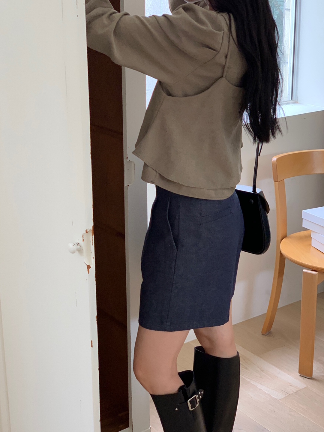 スエード調ビスチェ&パフブラウスSET | 詳細画像7