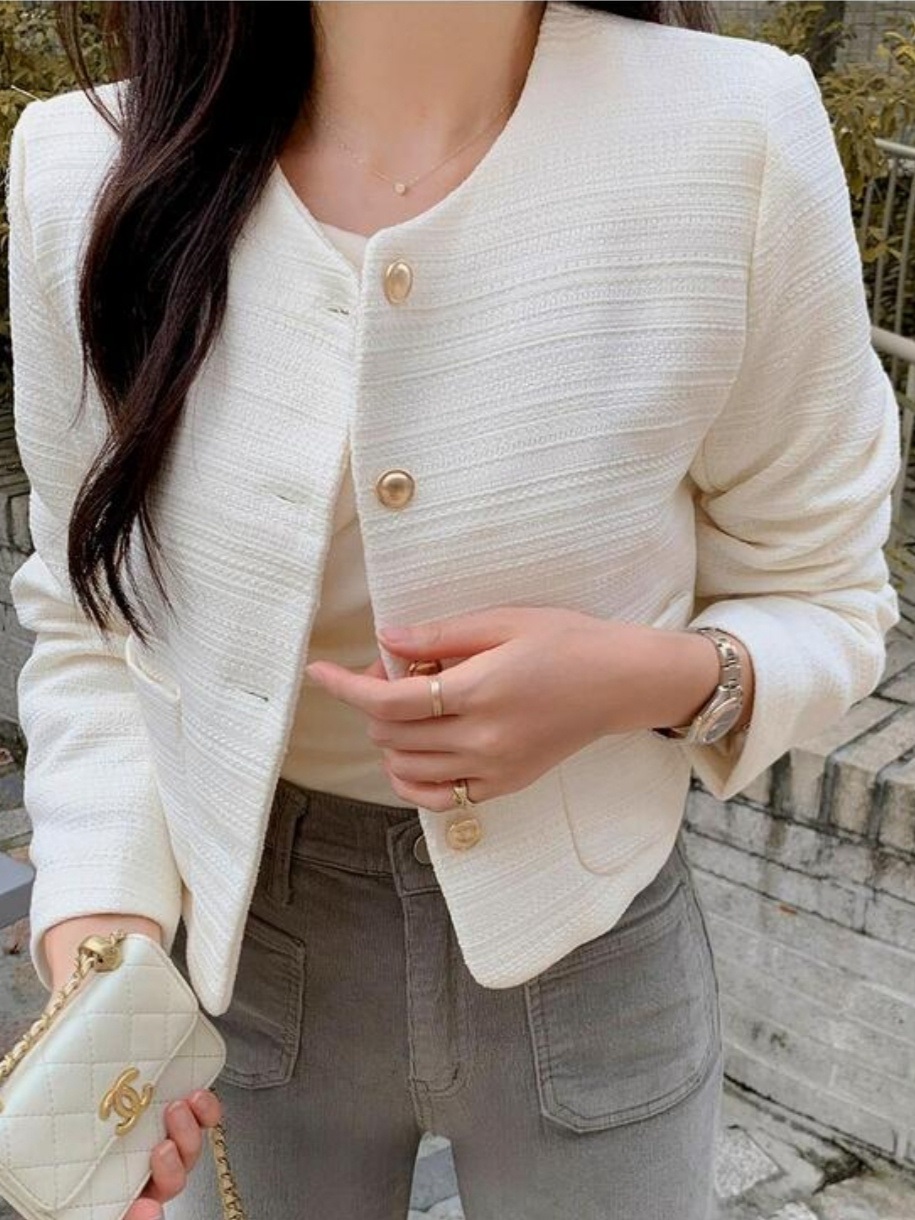 ゴールドボタンポケットツイードジャケット | 詳細画像2