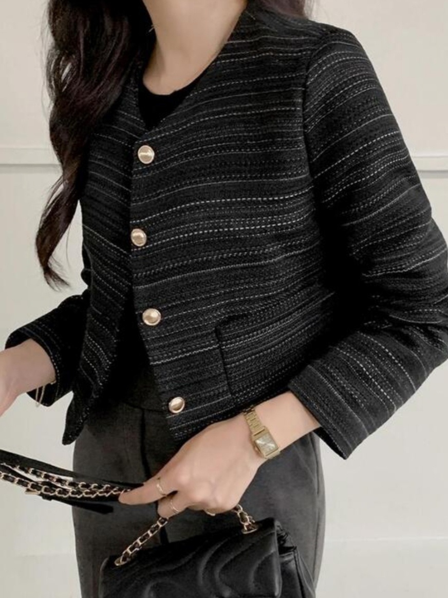 ゴールドボタンポケットツイードジャケット | 詳細画像9