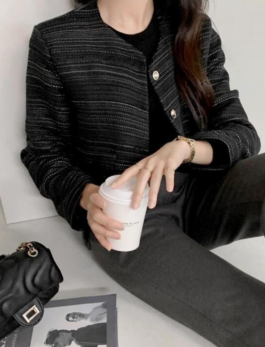 ゴールドボタンポケットツイードジャケット | 詳細画像11