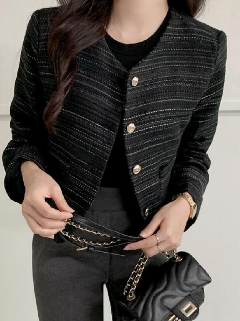 ゴールドボタンポケットツイードジャケット | 詳細画像12