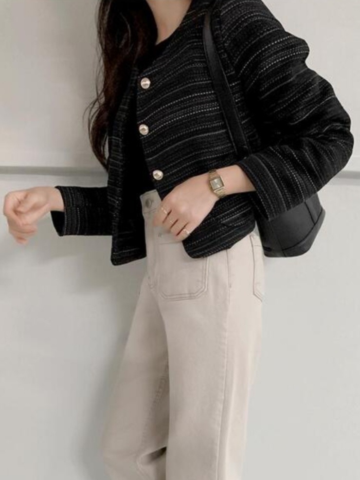 ゴールドボタンポケットツイードジャケット | 詳細画像13