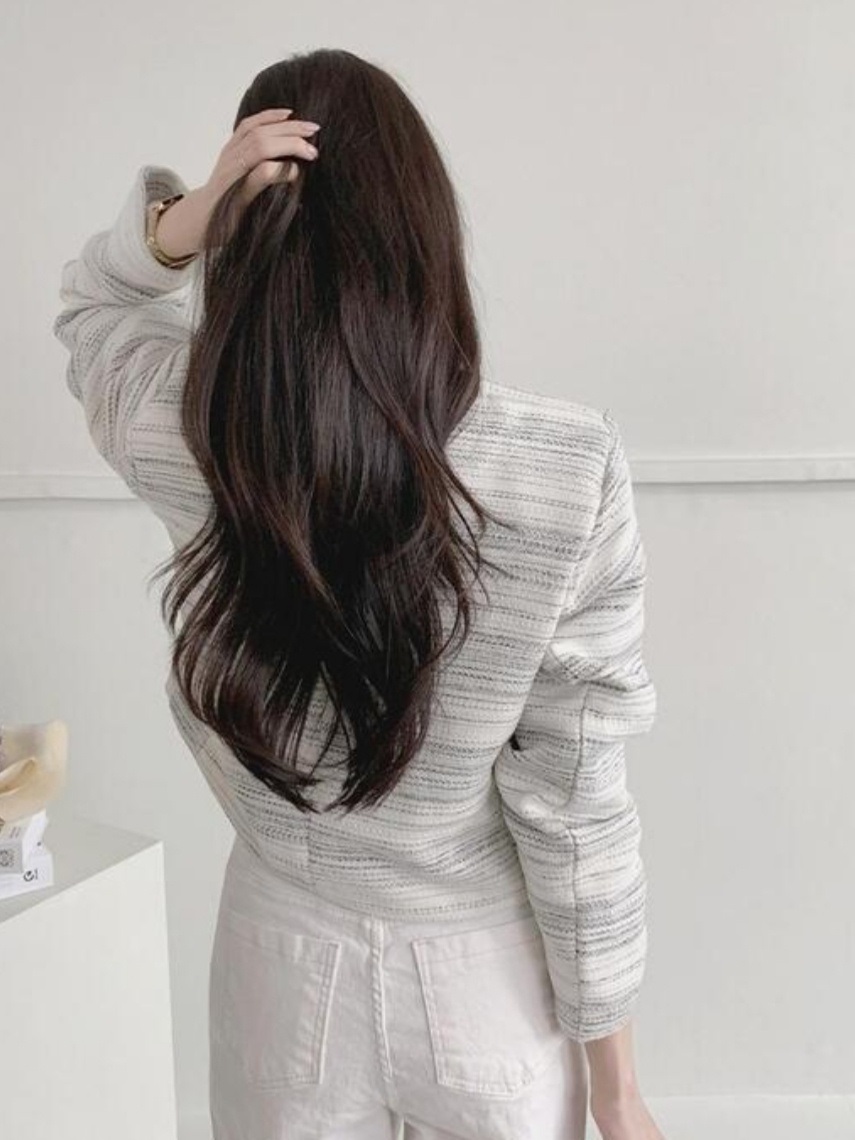 ゴールドボタンポケットツイードジャケット | 詳細画像18