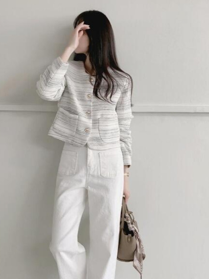 ゴールドボタンポケットツイードジャケット | 詳細画像19