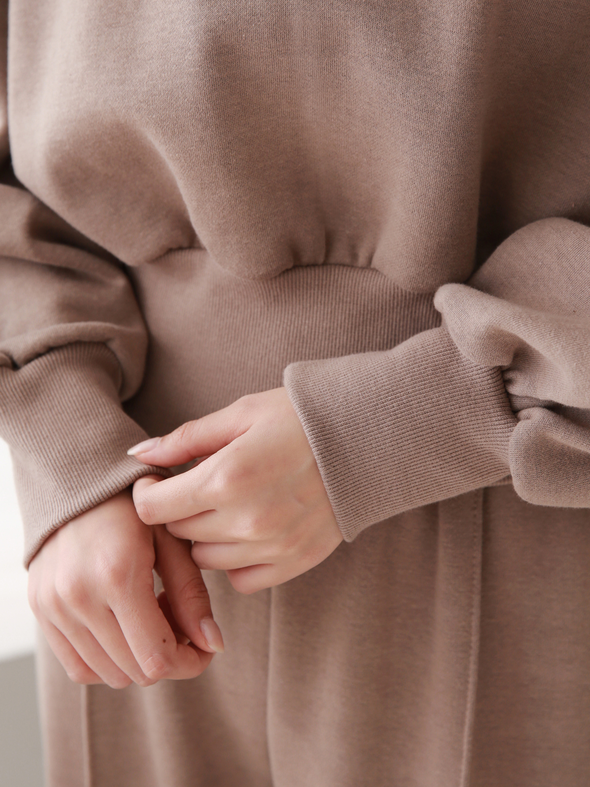 裏起毛パワショルスウェット&ワイドパンツSET | 詳細画像13