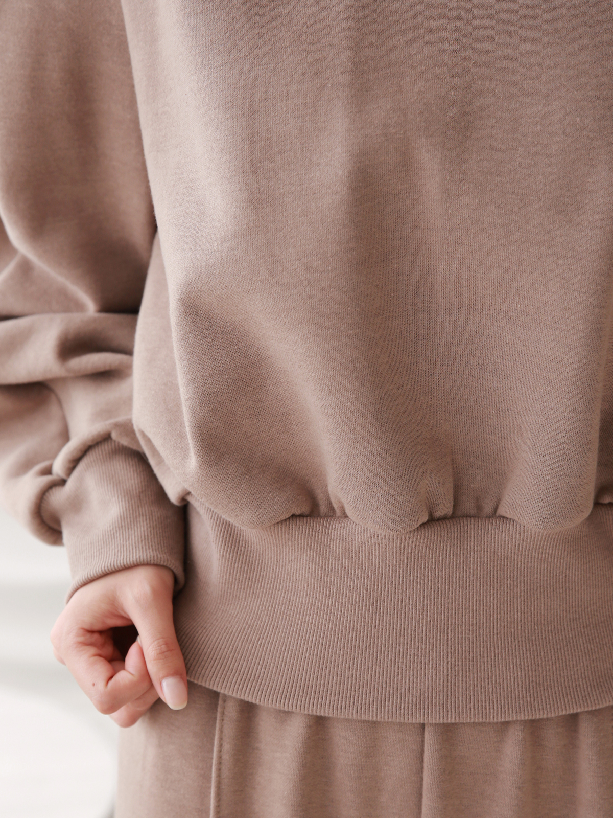 裏起毛パワショルスウェット&ワイドパンツSET | 詳細画像14