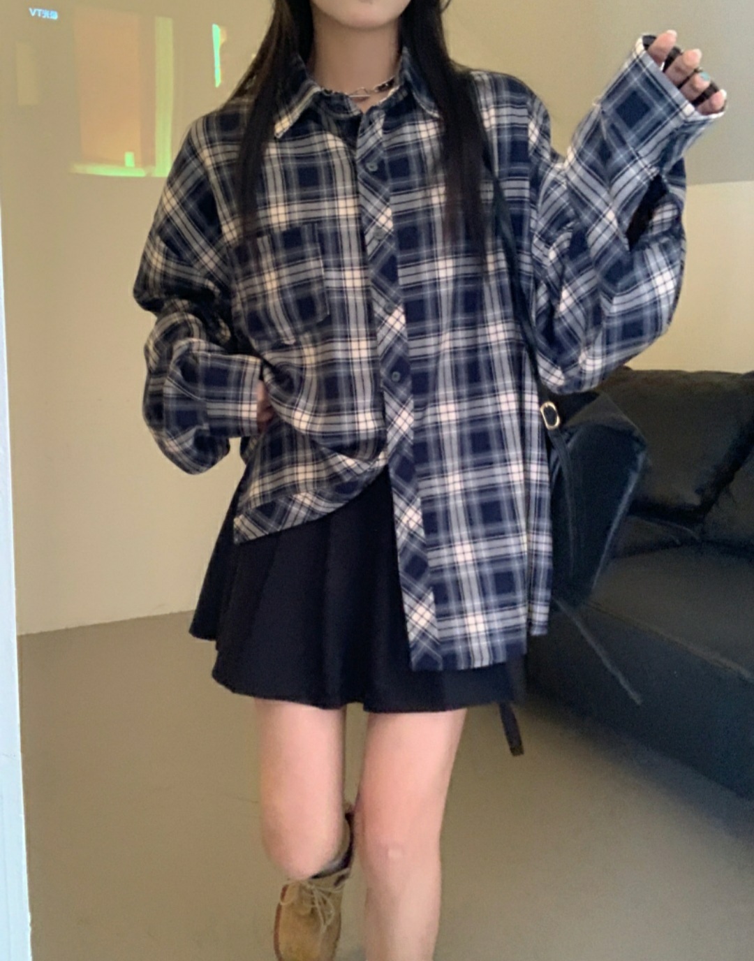 ワンポケットネイビールーズシャツ | 詳細画像3