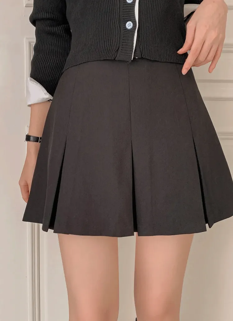 ボックスプリーツミニスカートパンツ | highclassic | 詳細画像1