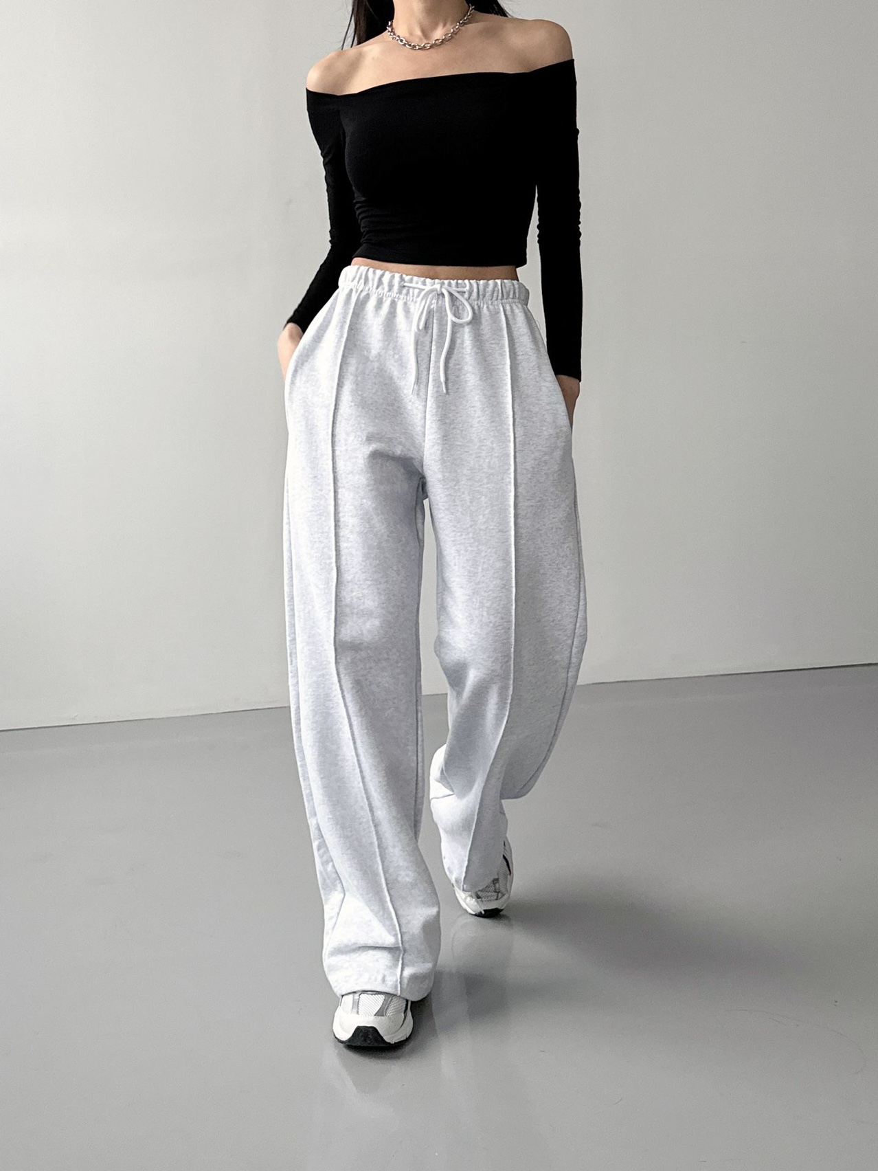 ドロストセンターラインスウェットパンツ | 詳細画像14