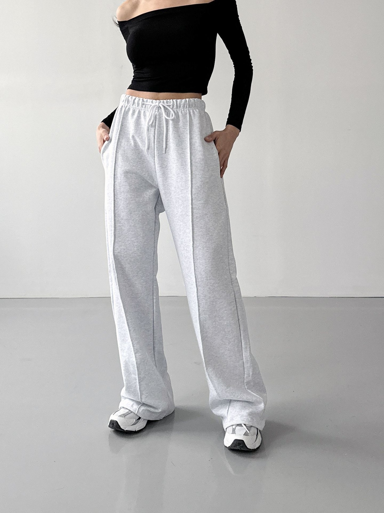 ドロストセンターラインスウェットパンツ | 詳細画像6