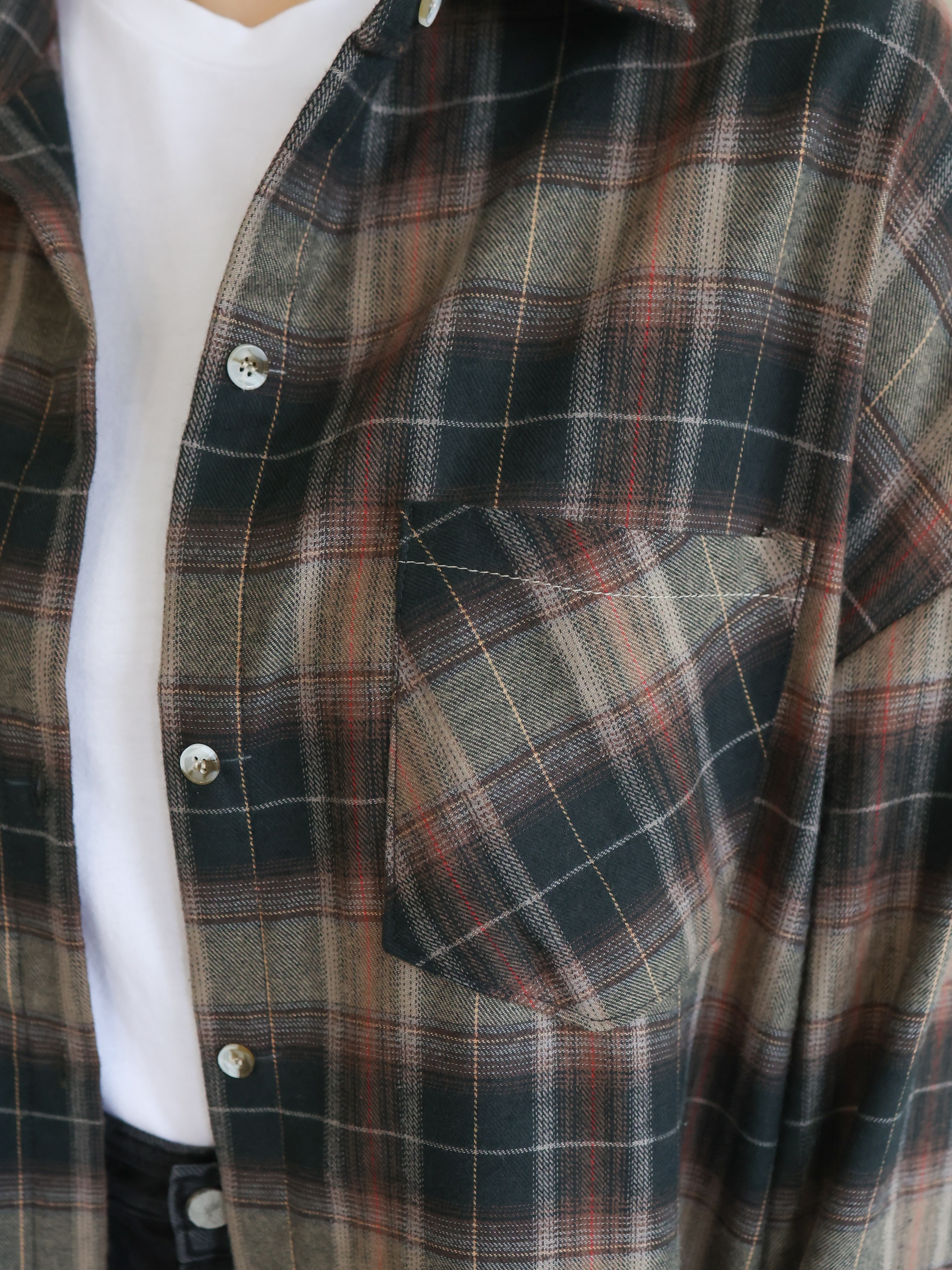 ワンポケボクシーチェックシャツ | 詳細画像10