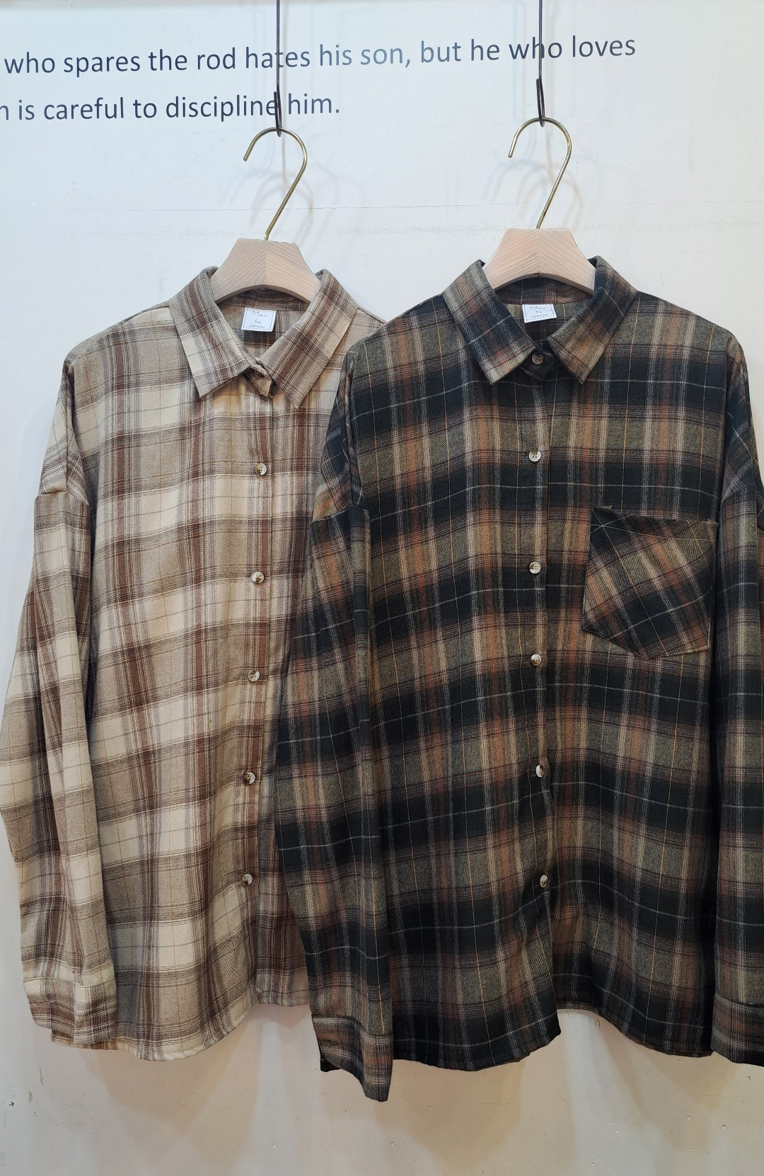 ワンポケボクシーチェックシャツ | 詳細画像11