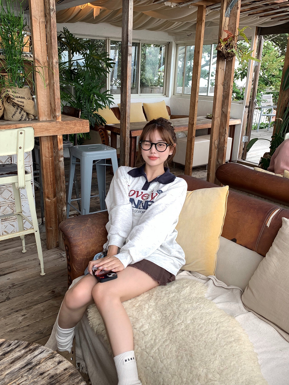 *再入荷*配色カラーネックロゴスウェット | 詳細画像11