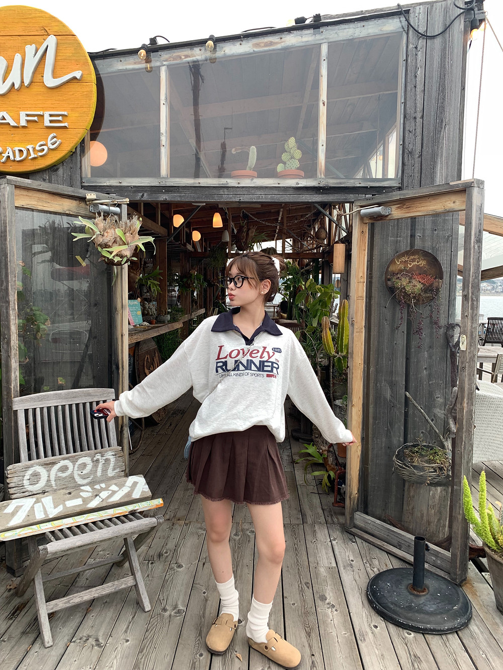 *再入荷*配色カラーネックロゴスウェット | 詳細画像12