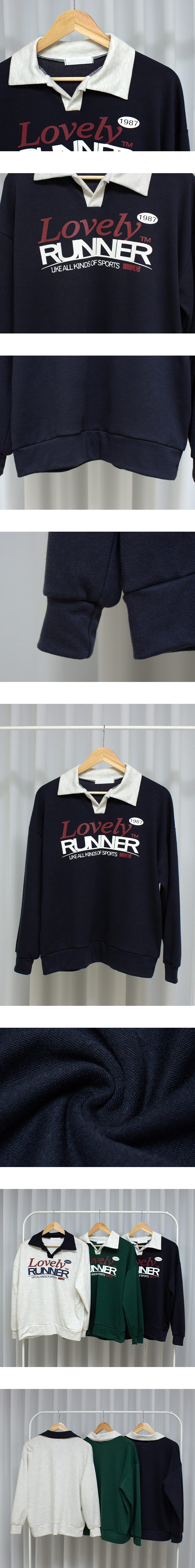 *再入荷*配色カラーネックロゴスウェット | 詳細画像16