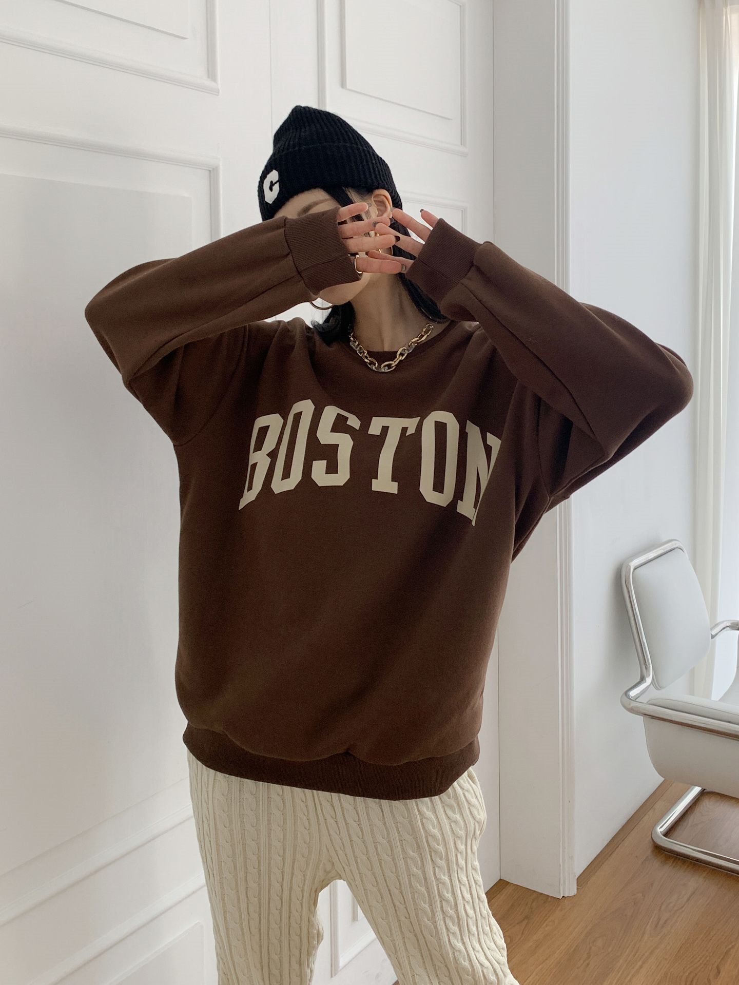 裏起毛BOSTONスウェット | 詳細画像9