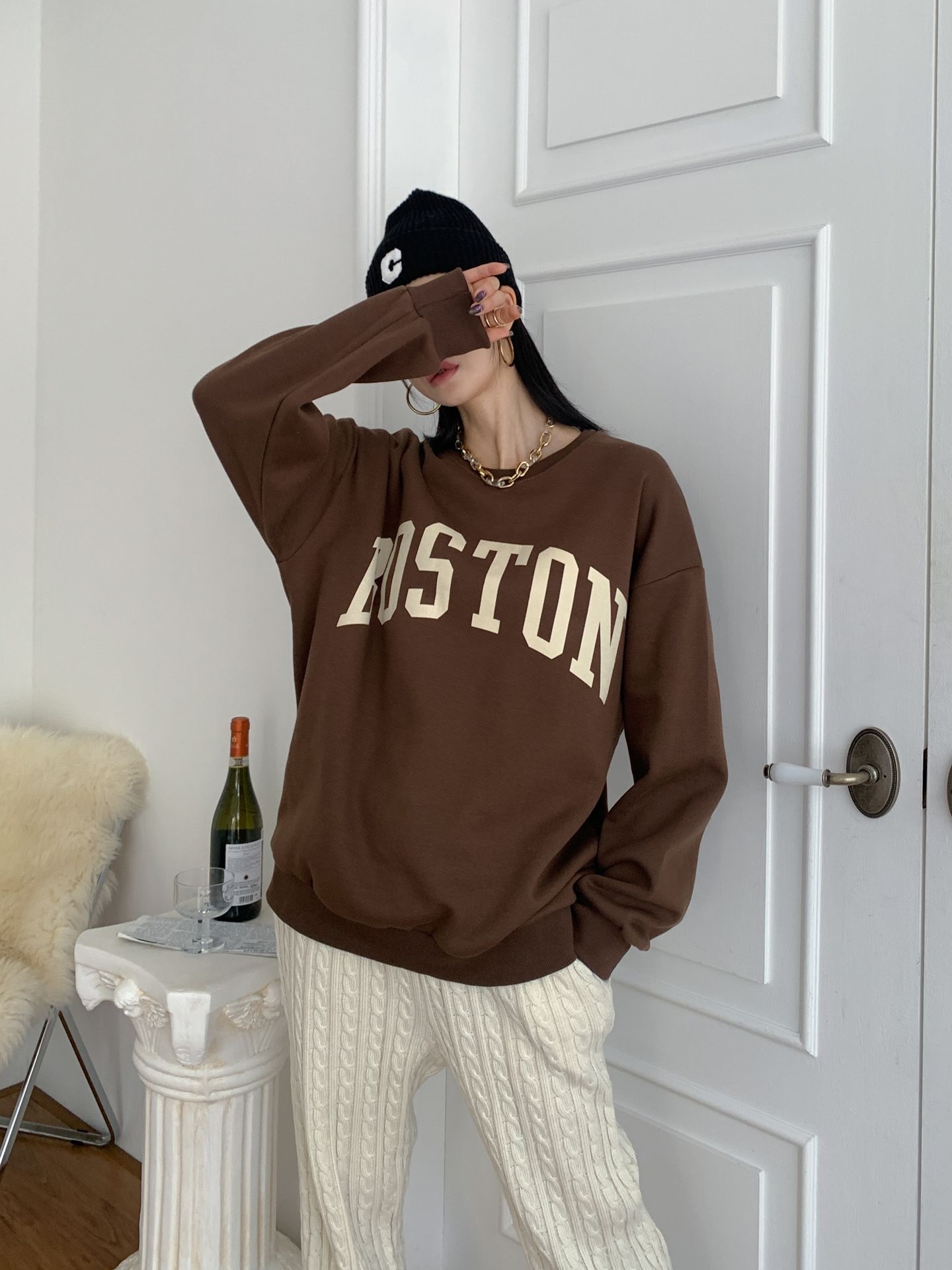 裏起毛BOSTONスウェット | 詳細画像10