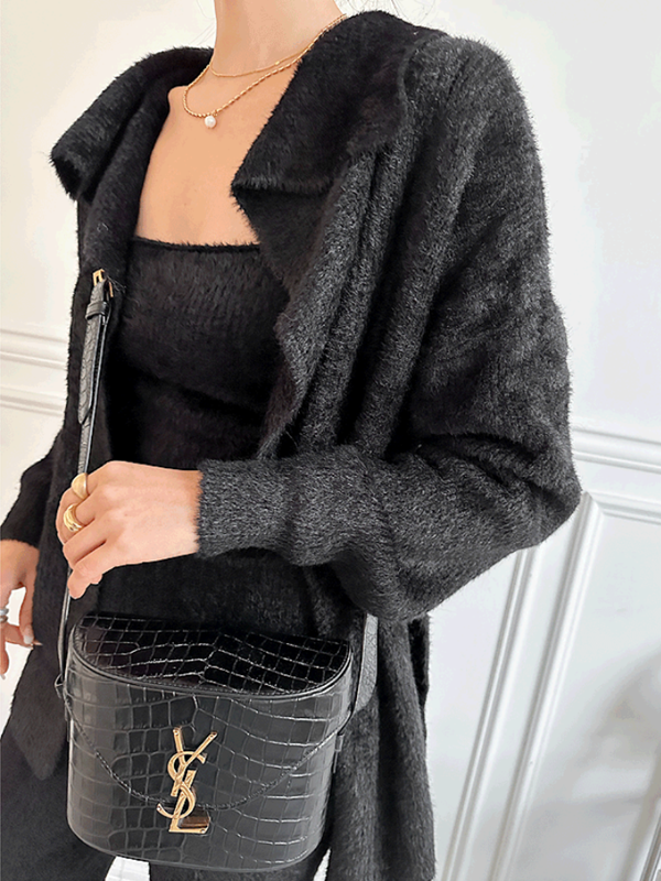 ファータッチニットキャミ&ストラップ付カーディガン&パンツ3SET | 詳細画像16