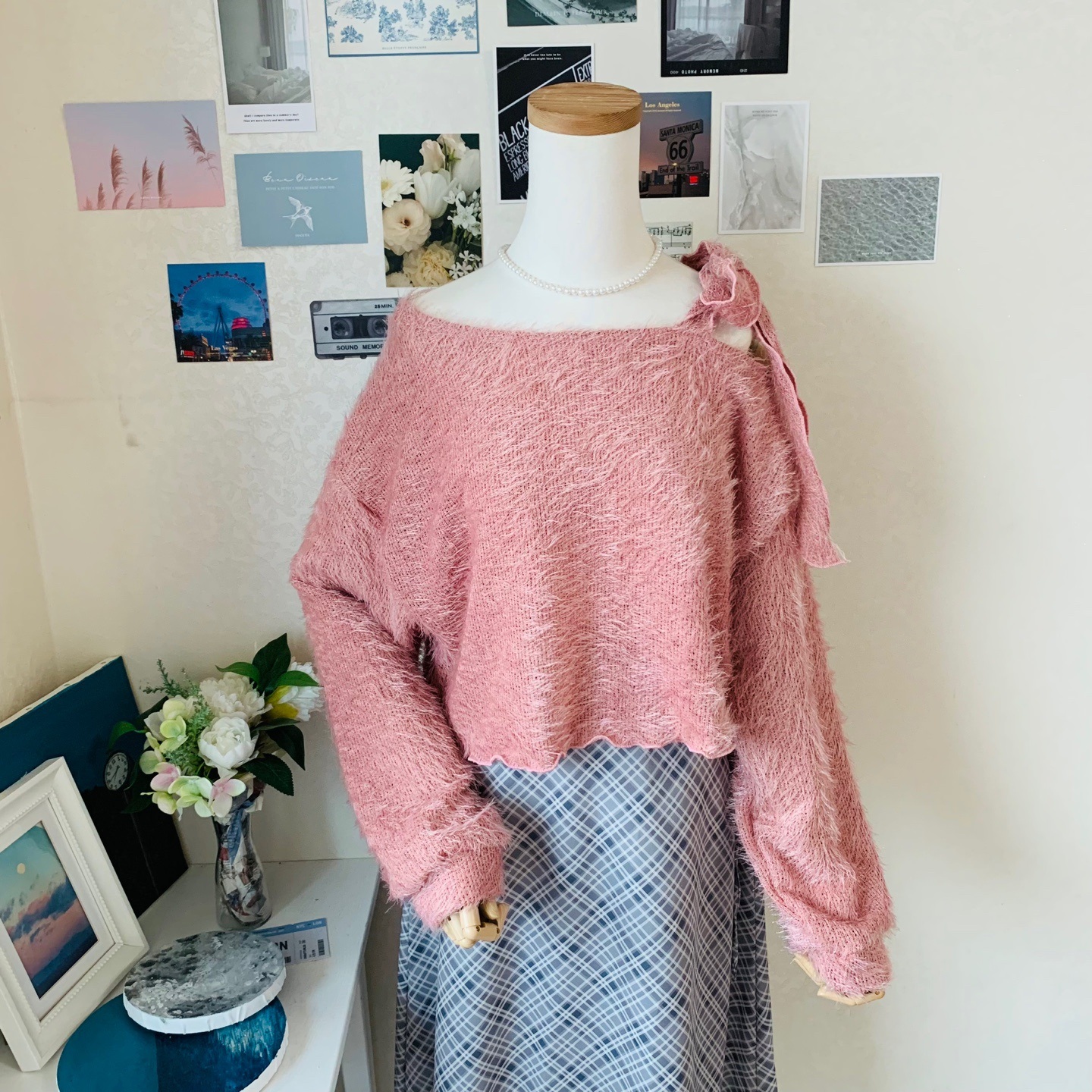 リボンワンショルファータッチTシャツ | 詳細画像7