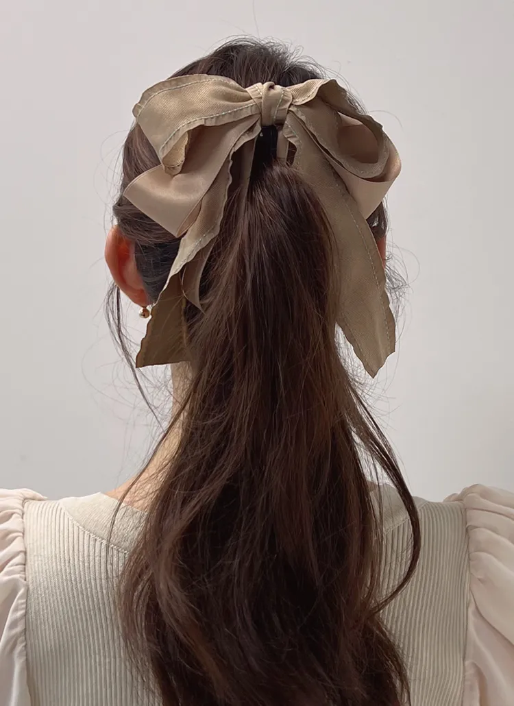 ステッチリボンバナナヘアクリップ | thenoble | 詳細画像1