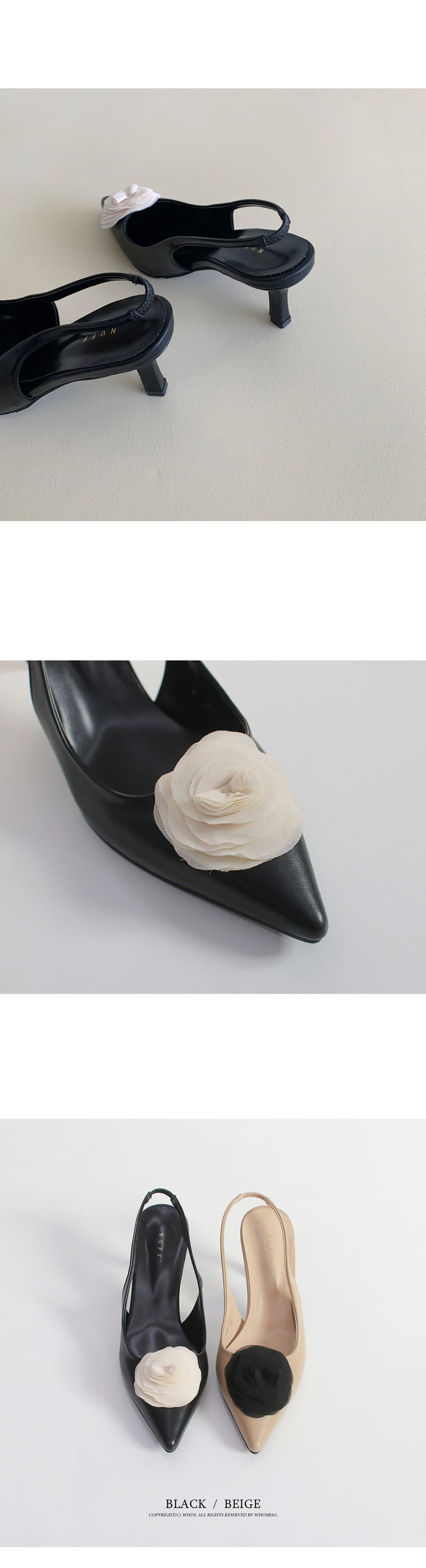 ローズコサージュスリングバックシューズ | 詳細画像13