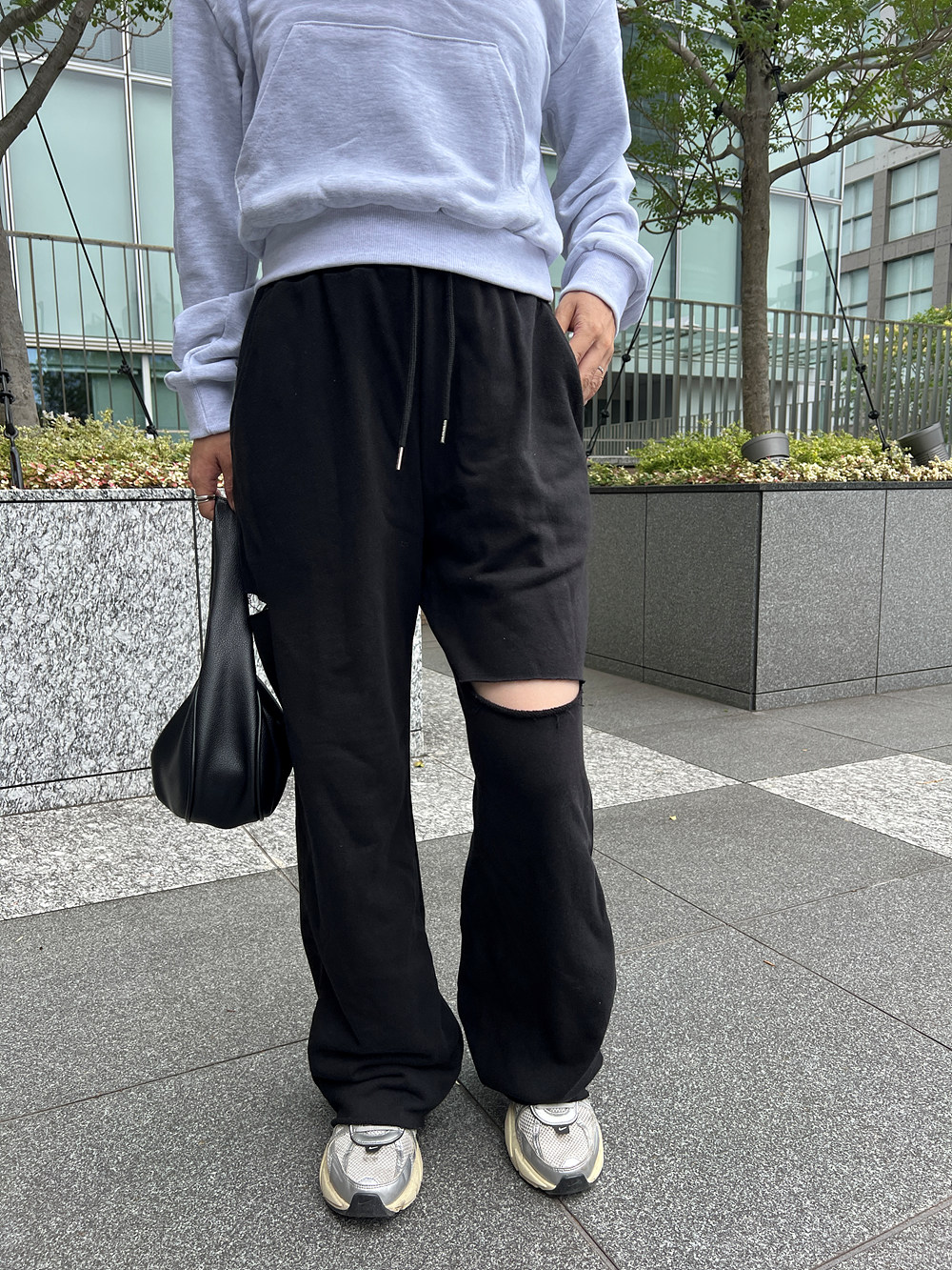 アシンメトリースリットスウェットパンツ | 詳細画像18