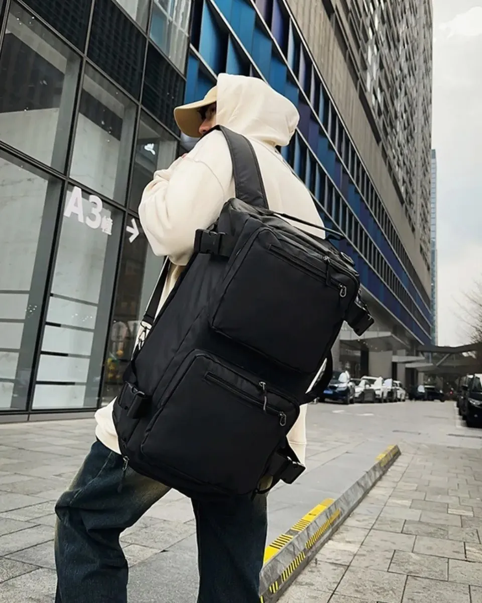 3WAYジップダブルポケットバッグ | 詳細画像1