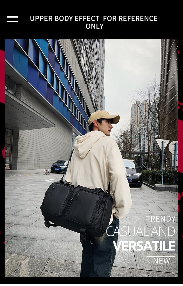 3WAYジップダブルポケットバッグ | 詳細画像2