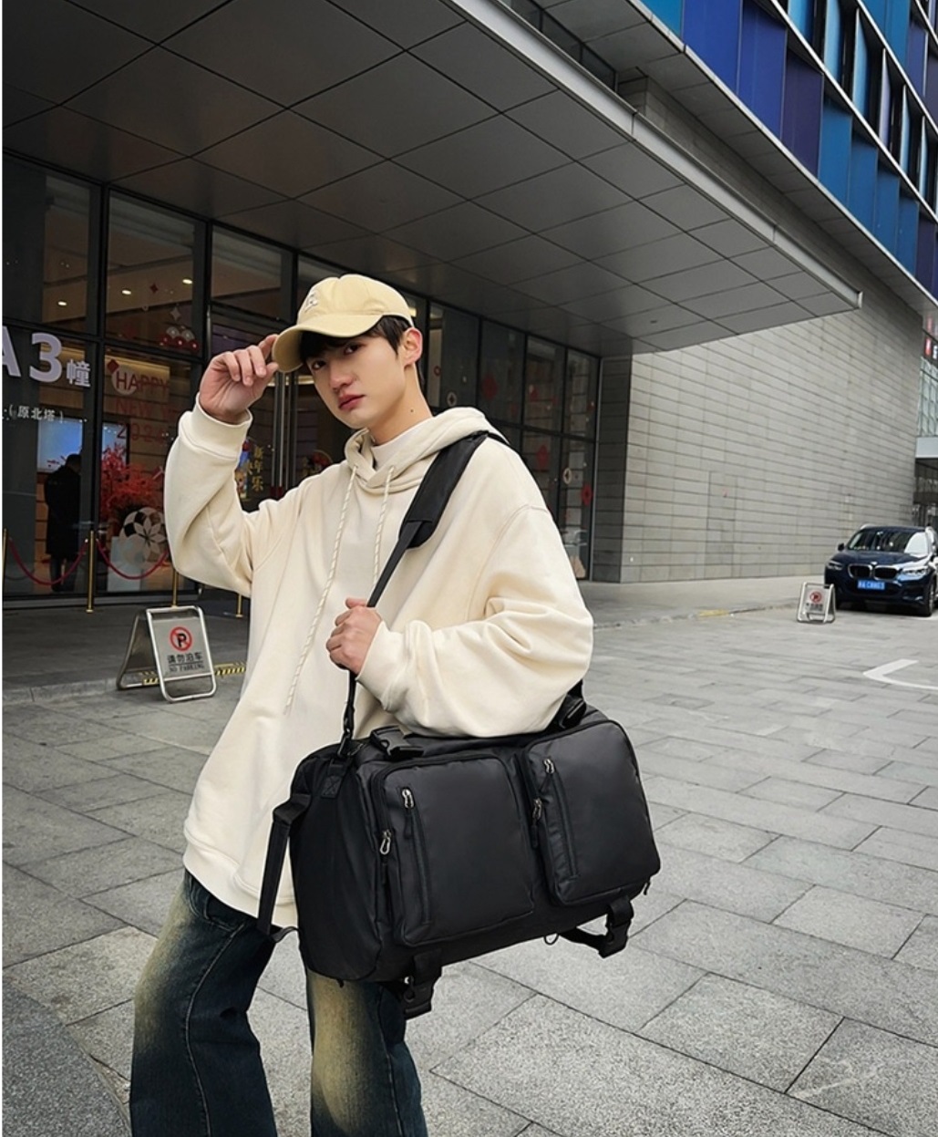 3WAYジップダブルポケットバッグ | 詳細画像4