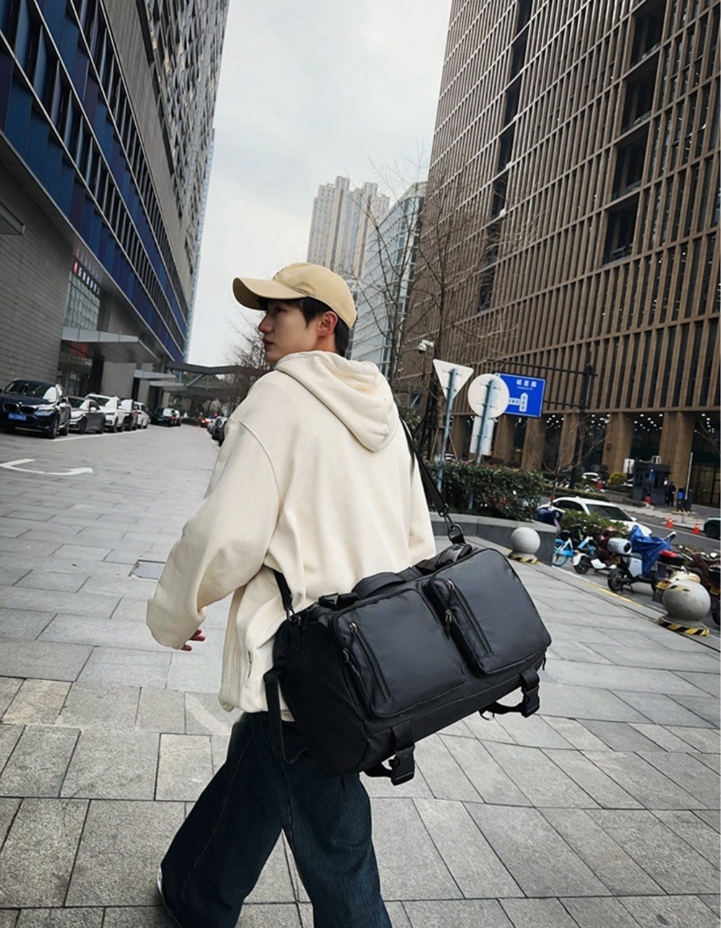 3WAYジップダブルポケットバッグ | 詳細画像8