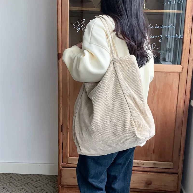 コーデュロイポケットビッグバッグ | 詳細画像1