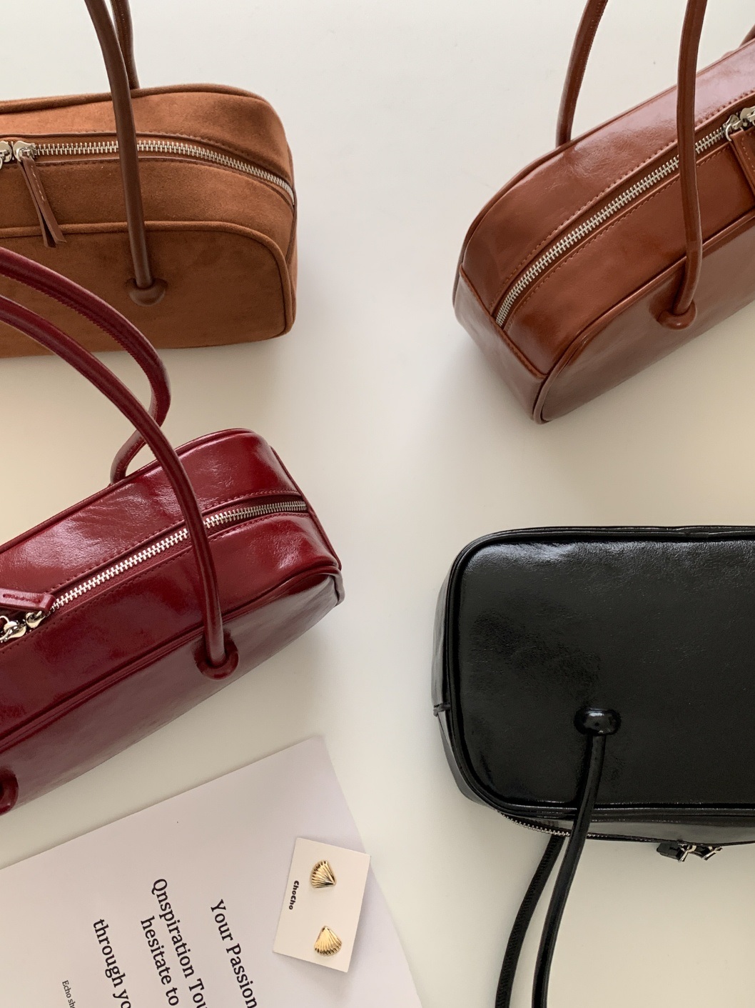 2TYPEノットハンドルスクエアバッグ | 詳細画像16