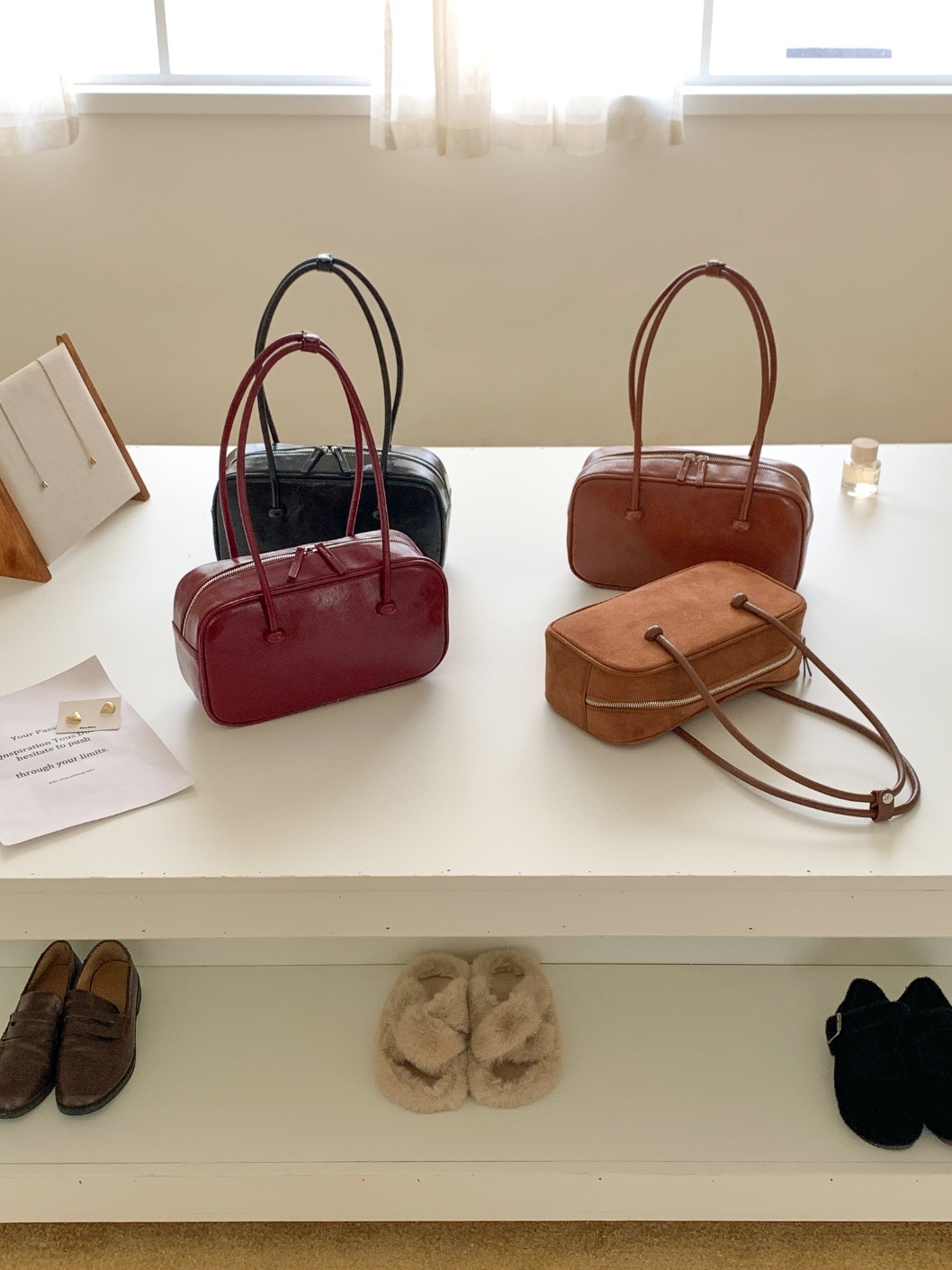 2TYPEノットハンドルスクエアバッグ | 詳細画像21