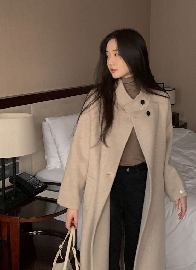 mecherie ハーフコート mecherie ケープハンドメイドハーフコート