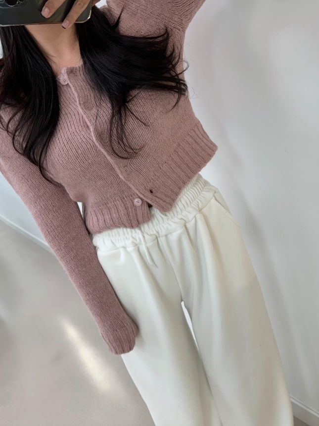 エコファー裏地ドロストワイドスウェットパンツ | 詳細画像6