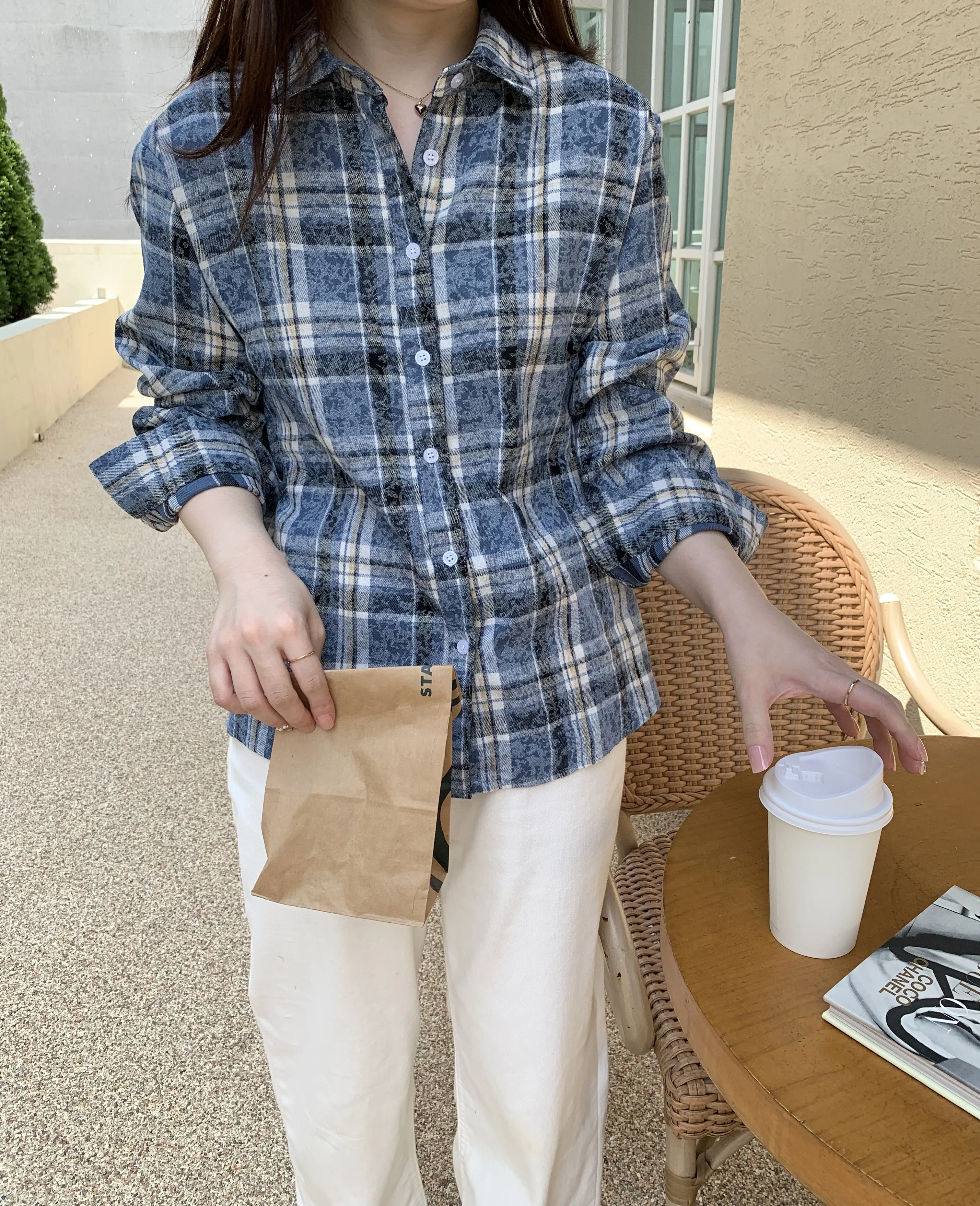 ルーズマルチチェックシャツ | 詳細画像1