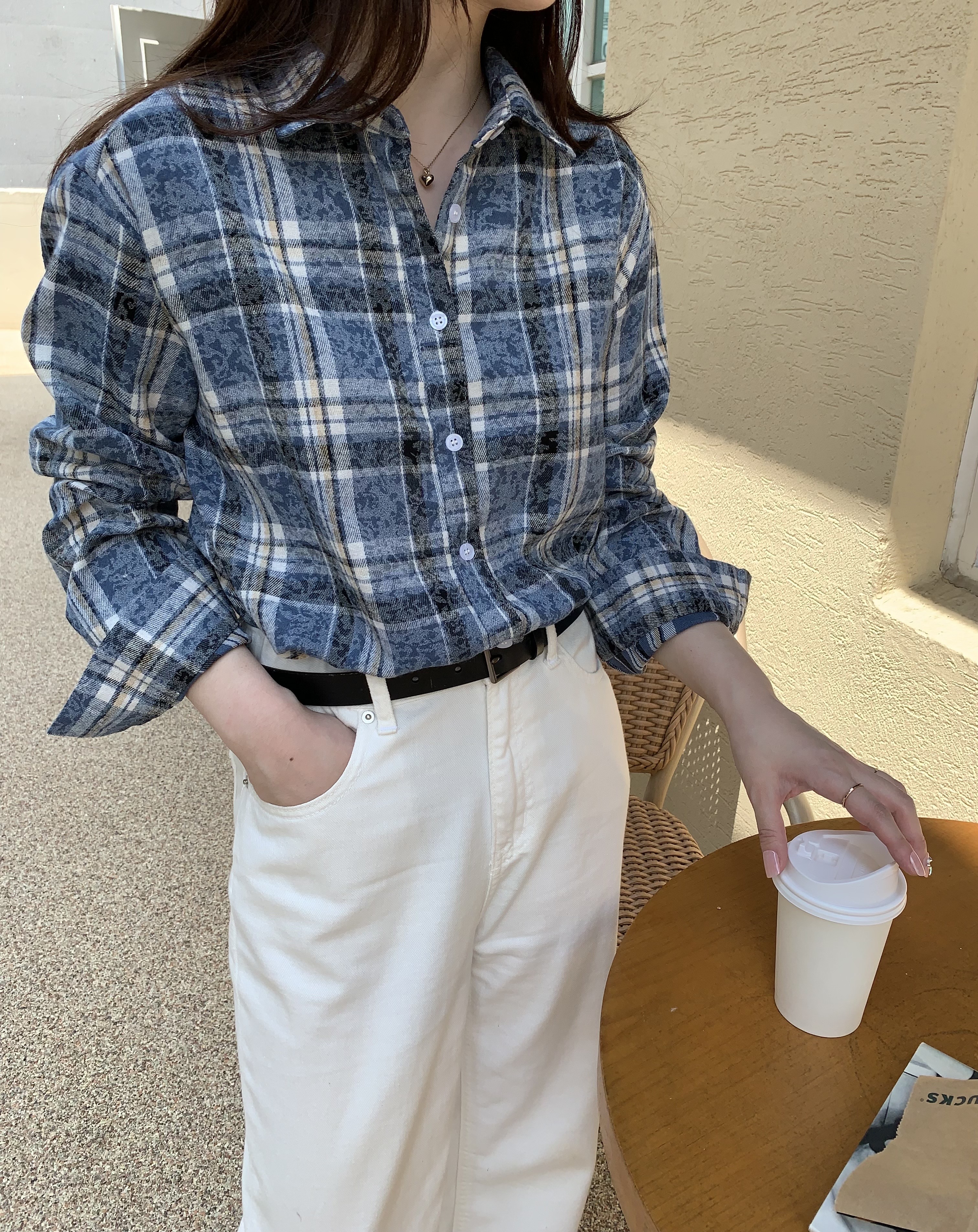 ルーズマルチチェックシャツ | 詳細画像6