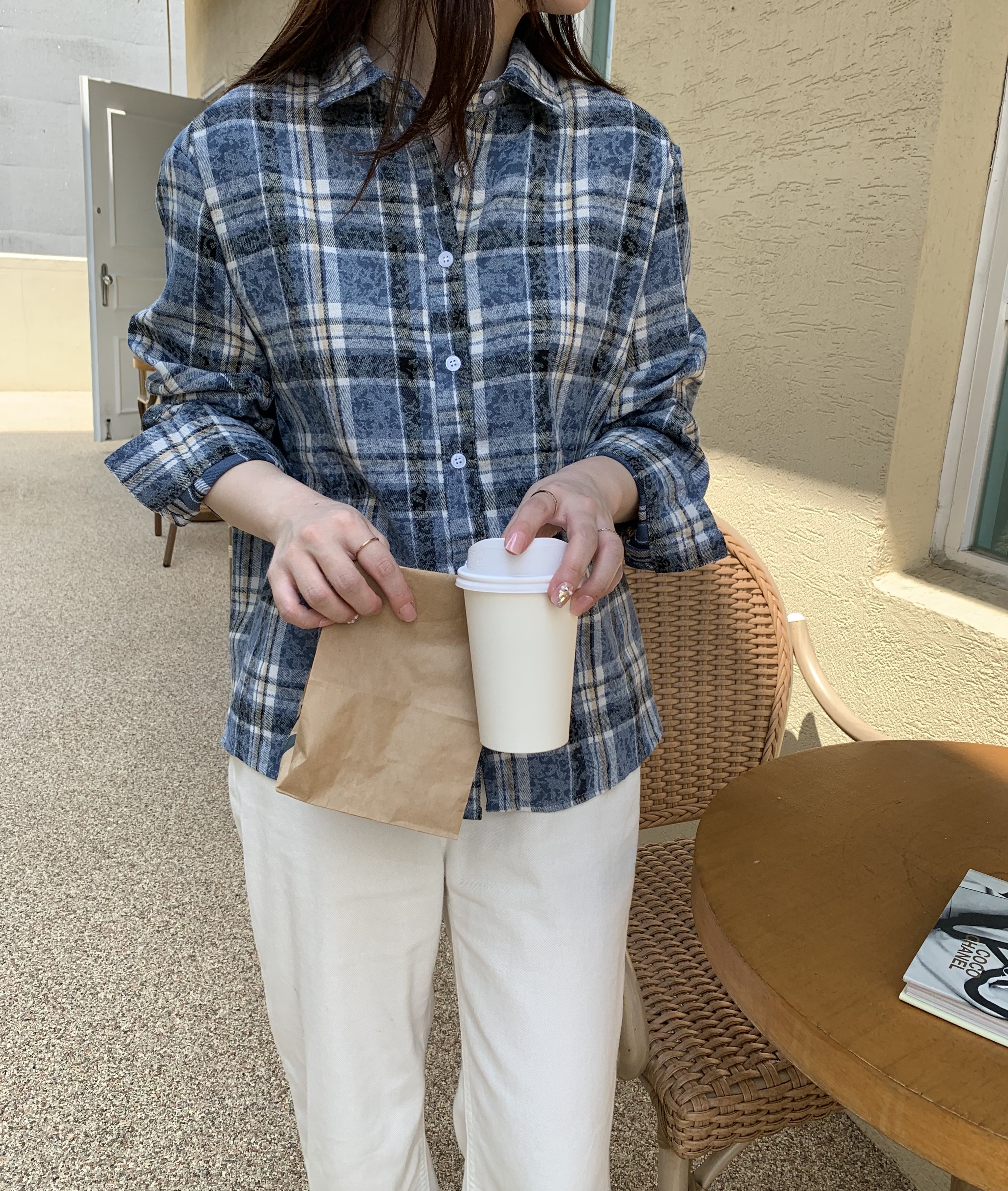 ルーズマルチチェックシャツ | 詳細画像9