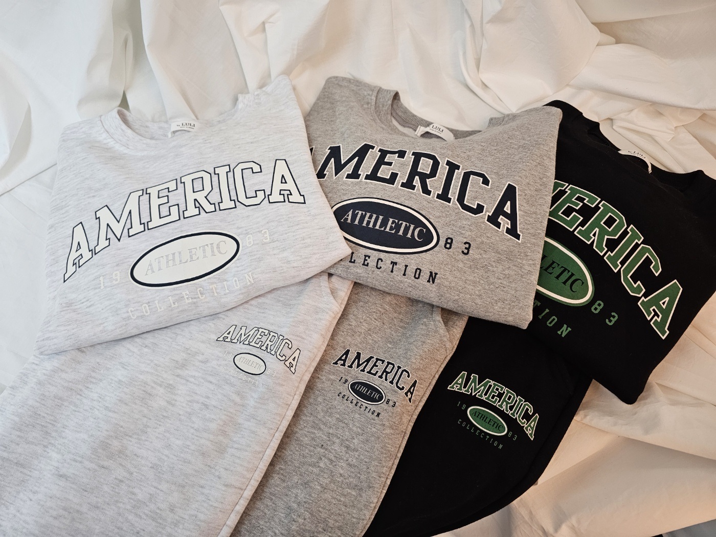 AMERICAロゴスウェット&ワイドパンツSET | 詳細画像17