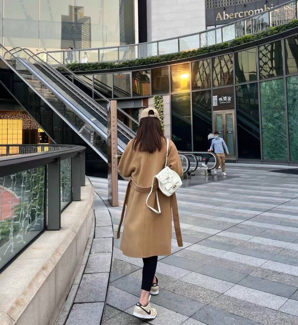 キルティングフラップチェーンバックパック | 詳細画像9