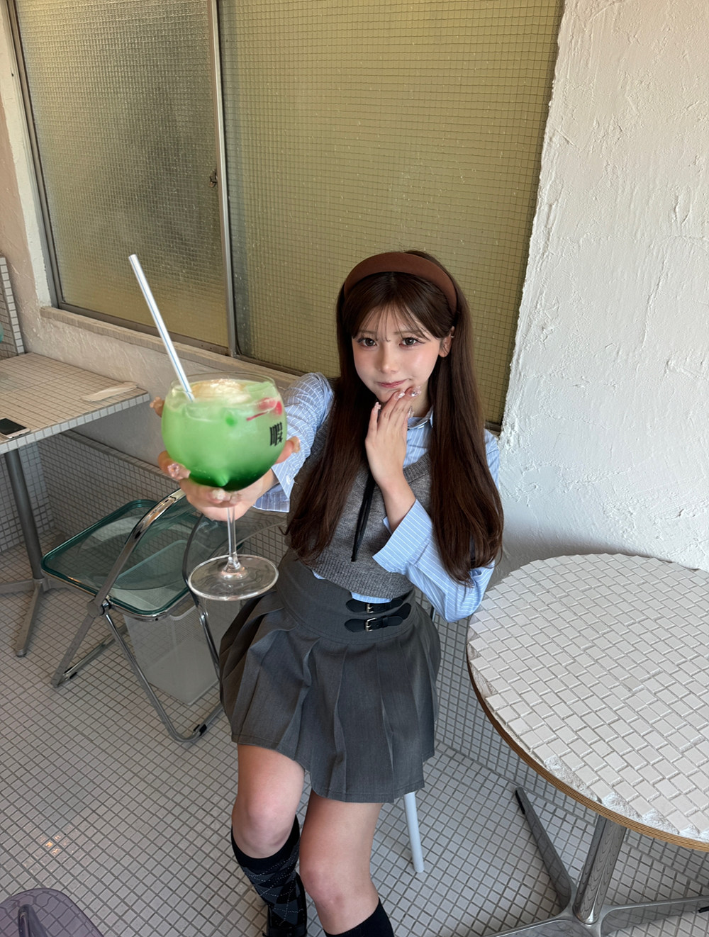 パンツ裏地ベルトプリーツスカート | 詳細画像7