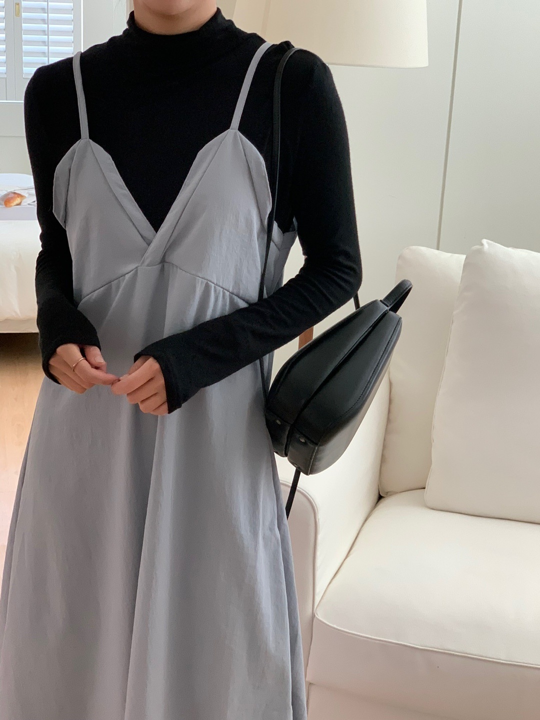 ディープVネックキャミワンピース | 詳細画像3