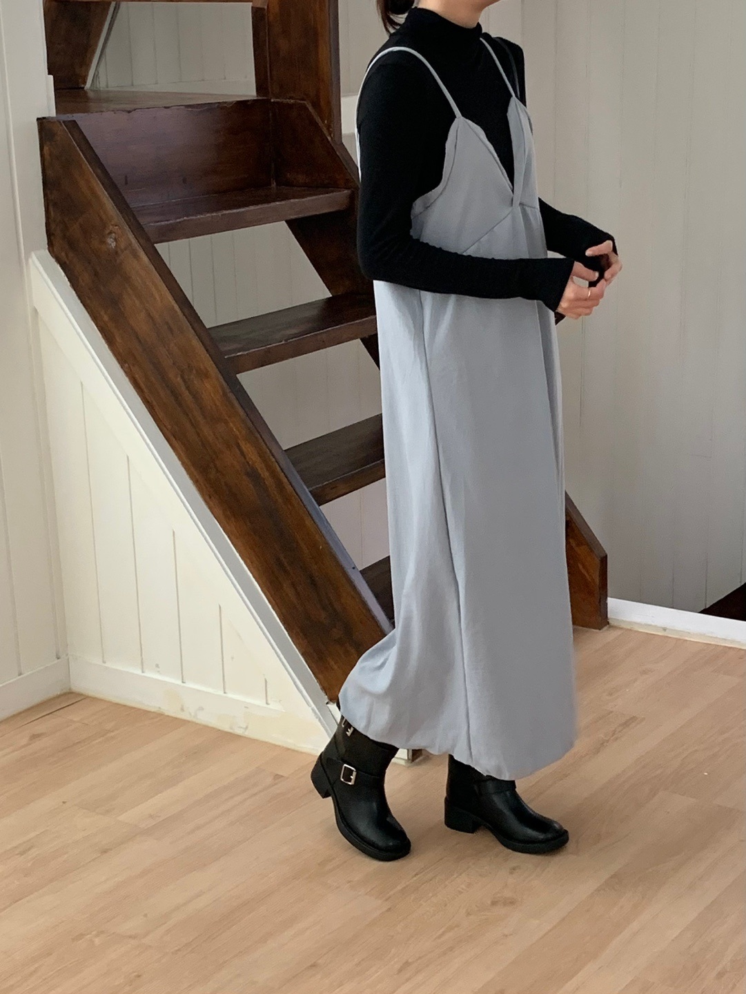 ディープVネックキャミワンピース | 詳細画像4