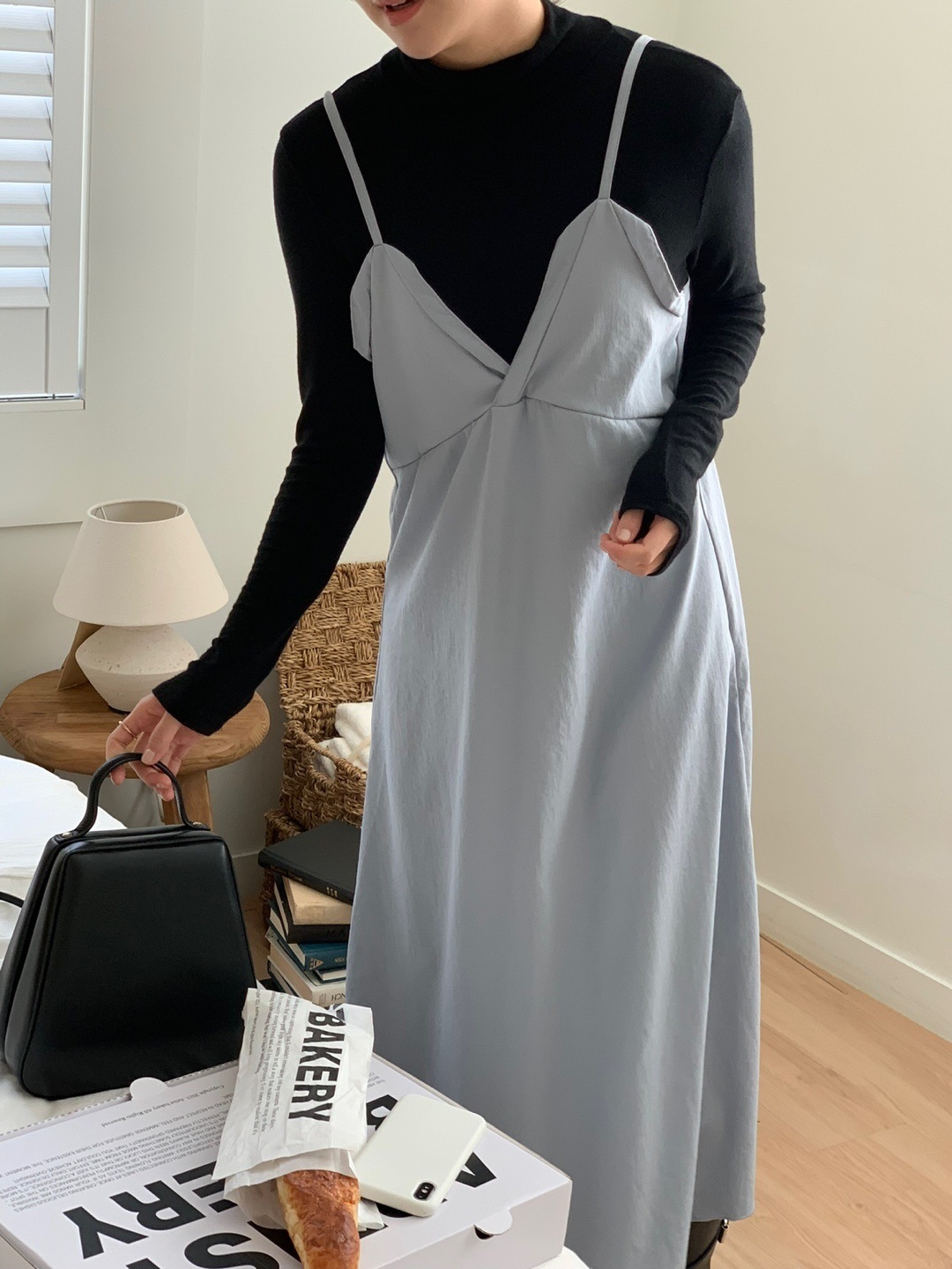 ディープVネックキャミワンピース | 詳細画像6